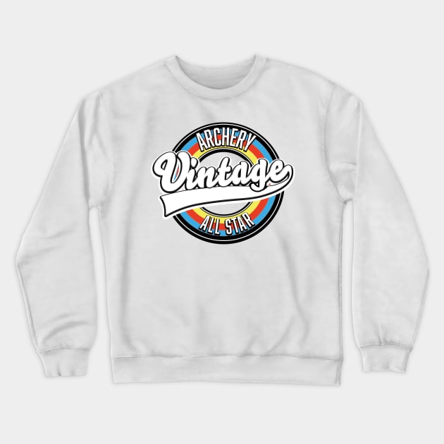 Archery Vintage All star logo Crewneck Sweatshirt by nickemporium1